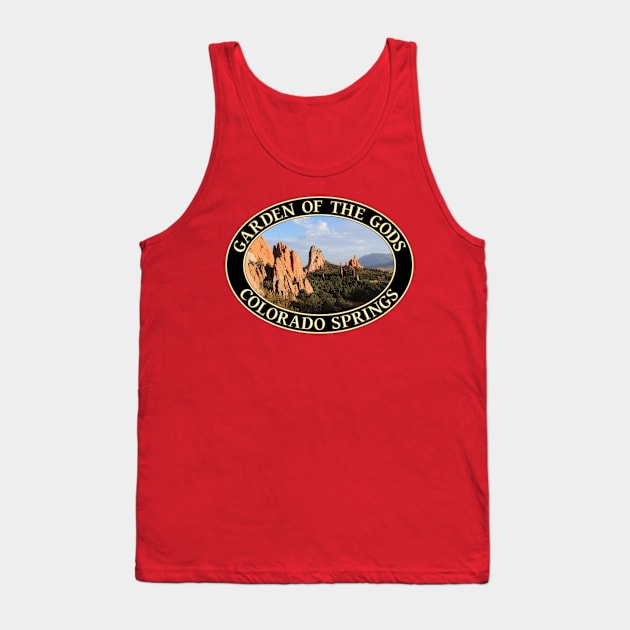 Garden of the Gods in Colorado Springs, Colorado Tank Top by GentleSeas